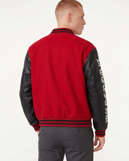 Front view of the Maison Grozavu Structured Clay Jacket in jacket — showing the relaxed fit.