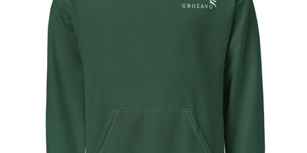 Front view of the Maison Grozavu Quiet Alabaster Crewneck in crewneck — showing the effortless drape.