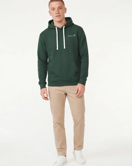 Front view of the Maison Grozavu Quiet Alabaster Crewneck in crewneck — showing the clean lines.