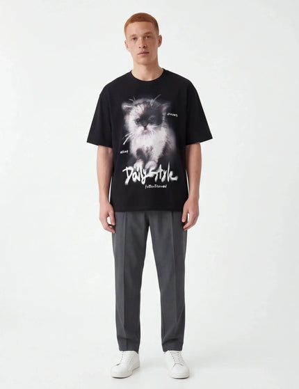 Organic Oversized Crop Tee
