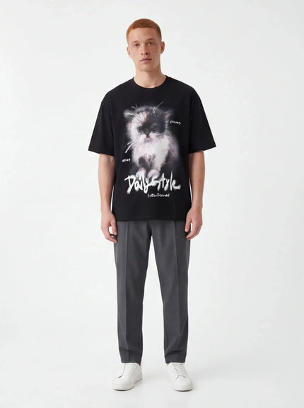 Oversized Crop Top – aus biologischer Faser mit perfektem Schnitt