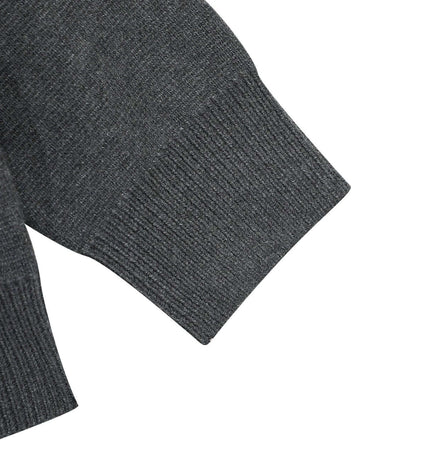 Close-up of the cuff detail on the Two-Piece Style Knit Sweater – Loose Fit, showcasing high-quality fabric texture.