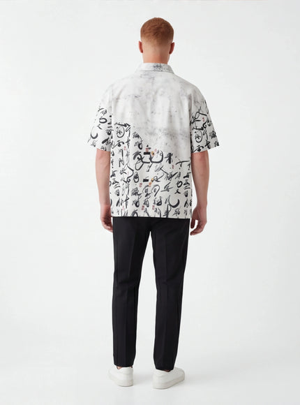 Oversized T-Shirt – aus luxuriösem Twill für absoluten Komfort