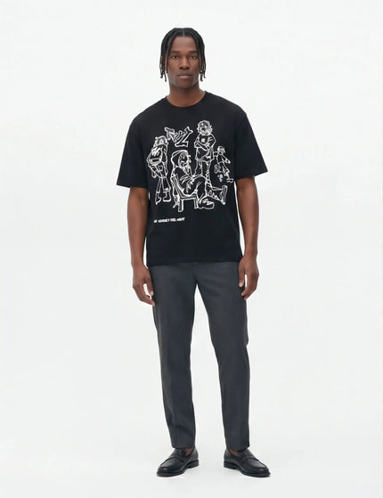 Gekämmtes makelloses T-Shirt