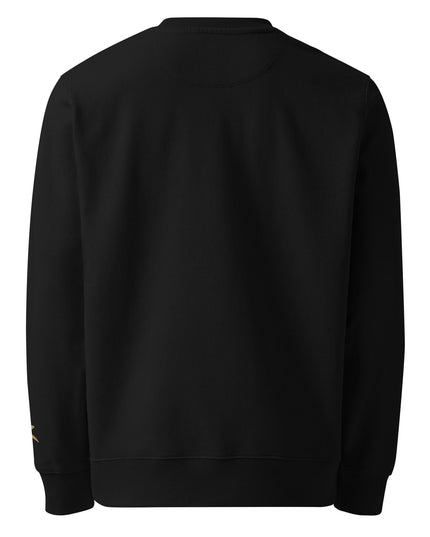 Grozavu organic cotton sweatshirt in 350 g/m2 with brushed fleece interior