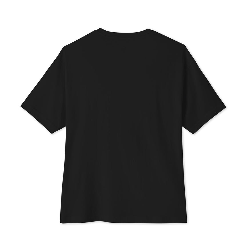 Grozavu boxy tee in 170 g/m2 combed ring-spun cotton with dropped shoulders