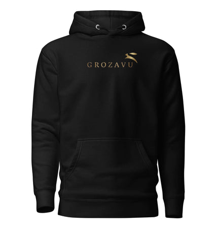 Front view of Hoodie - Grozavu brand streetwear