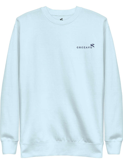 Structured Drop-Shoulder Sweatshirt - Luxury Streetwear Front View