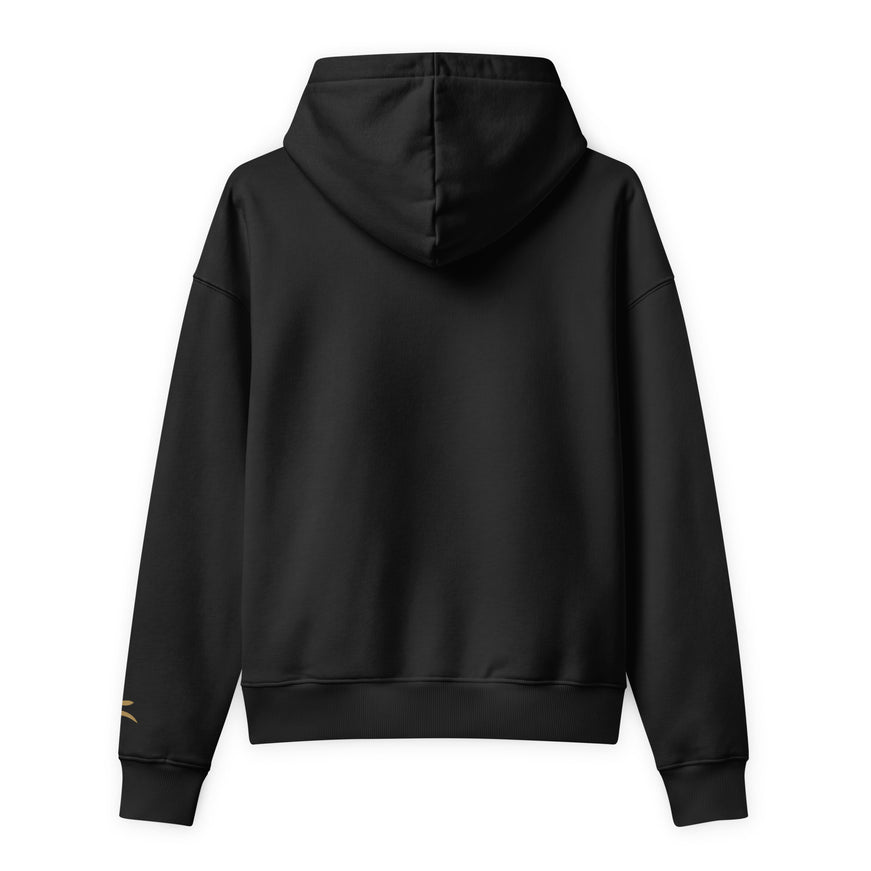 Grozavu mid-weight hoodie in 280 g/m2 organic cotton, double-lined hood
