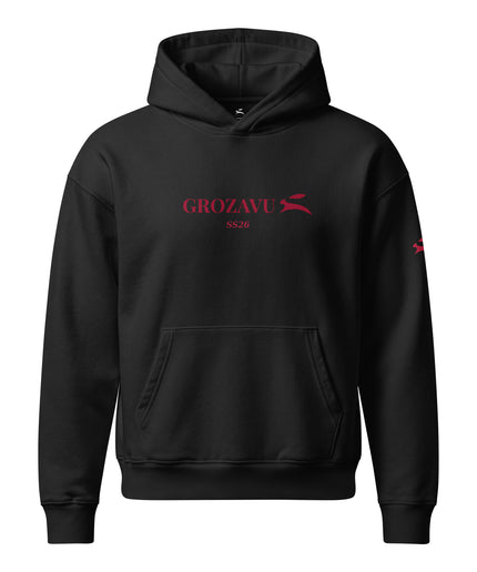 Grozavu organic hooded sweatshirt in 280 g/m2 GOTS certified cotton