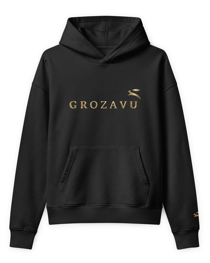 Grozavu mid-weight hoodie in 280 g/m2 organic cotton, double-lined hood