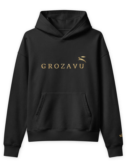 Grozavu mid-weight hoodie in 280 g/m2 organic cotton, double-lined hood