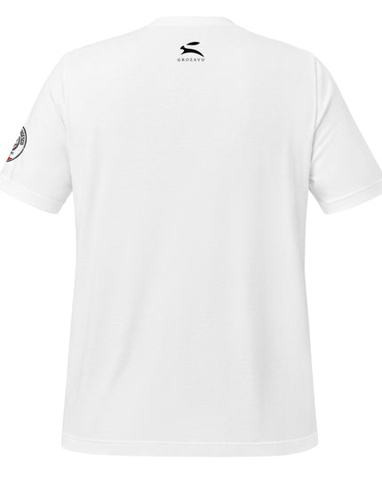 Grozavu Patriot T-shirt in white, back