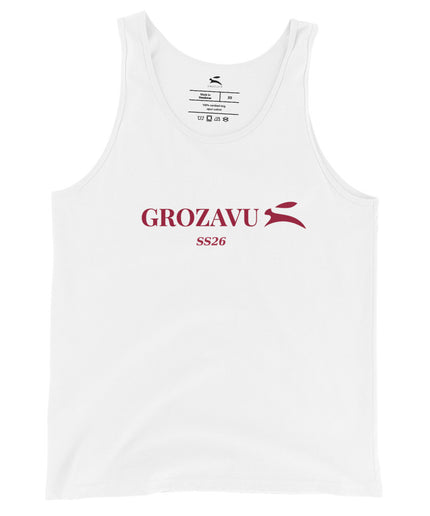 Grozavu cotton tank top in 142 g/m2 combed ring-spun cotton