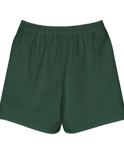 Front view of the Maison Grozavu Sleek Umber Shorts in shorts — showing the sleek silhouette.