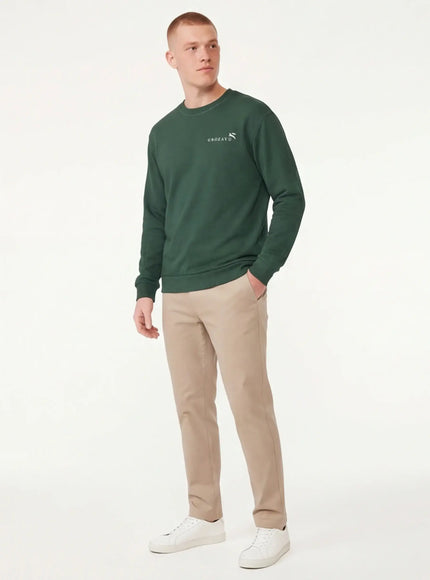 Close-up of cotton sweatshirt fabric