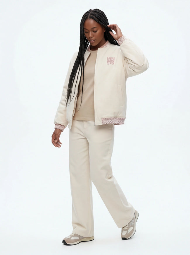 Veste en coton à panneaux spliced indispensable