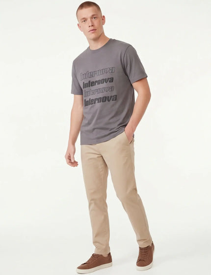Refined T-Shirt by Grozavu - On-Model View (Pos 4)