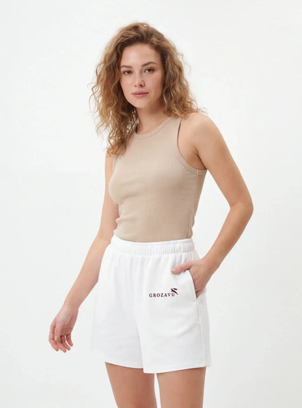 Schicke Shorts – aus dichtem Gewebe mit zeitgemäßem Flair
