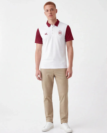 Sable Polo Mark lifestyle image — the piece worn in context showing natural drape and proportions