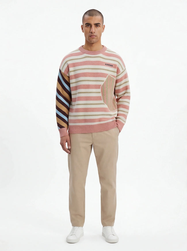 Crewneck Supremo – con Interno Spazzolato per un Aspetto Sofisticato