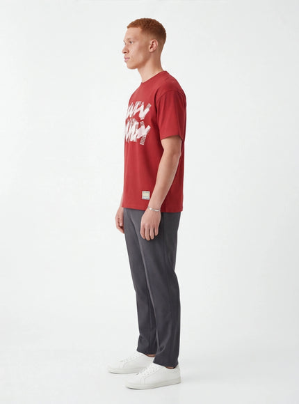 Refined T-Shirt – from Luxury Twill with Modern Aesthetics