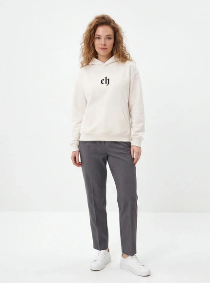 Pullover Iconico – in Twill di Lusso per un Aspetto Sofisticato