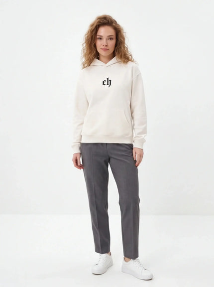 Pullover Iconico – in Twill di Lusso per un Aspetto Sofisticato