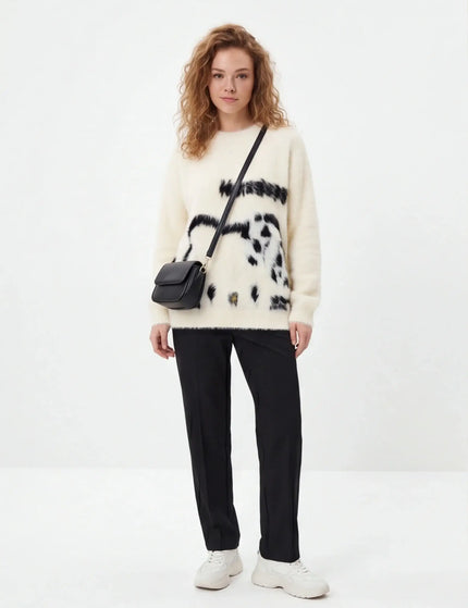 Seidenbequemes Crewneck
