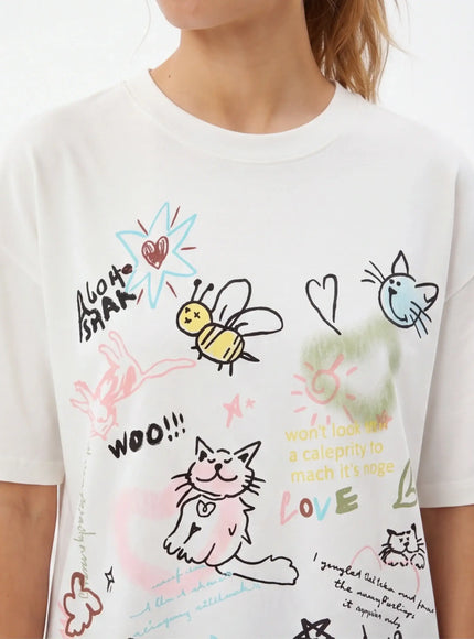 Dynamic T-Shirt by Grozavu - Fabric Display (Pos 10)