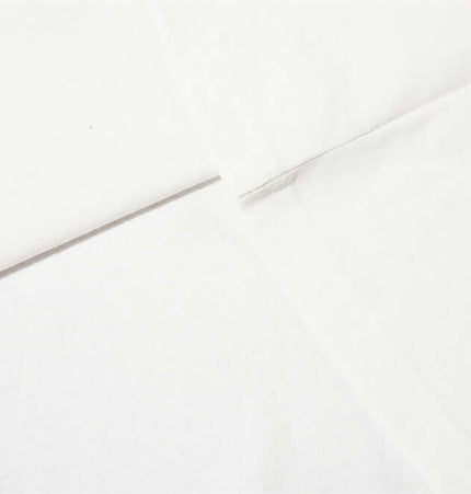 Letter Cross Print Tank Top - Loose Fit fabric close-up showing the breathable pure cotton material.