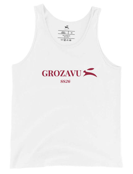 Grozavu cotton tank top in 142 g/m2 combed ring-spun cotton