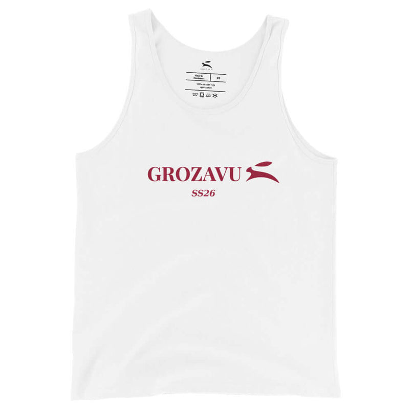 Grozavu cotton tank top in 142 g/m2 combed ring-spun cotton