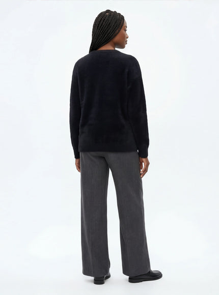 Must-Have Essentieller Schwergewicht Crewneck