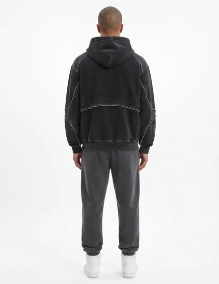 Sudadera con Capucha Esculpida Alta