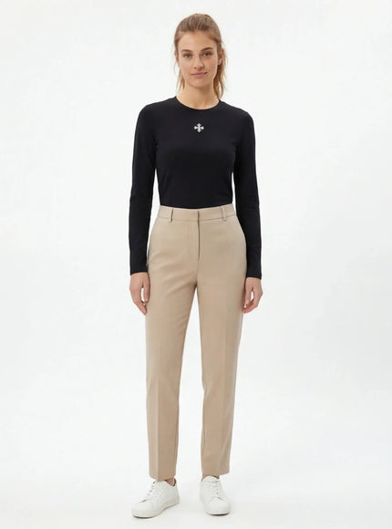Essential Long Sleeve Shirt by Grozavu - Fabric Display (Pos 10)