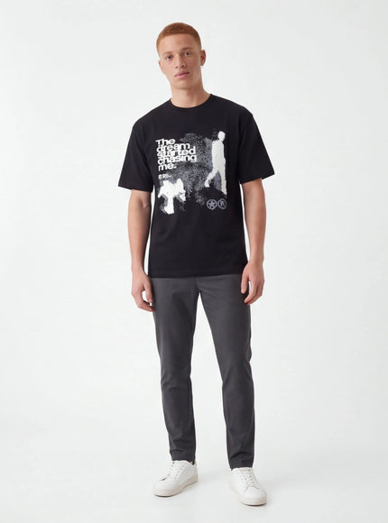 T-Shirt Intemporel – en Coton Peigné pour une Liberté Totale de Mouvement