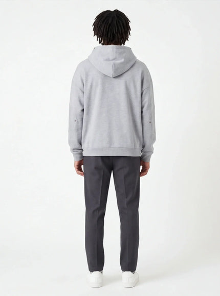 Sweatshirt Lourd – avec Texture Fine pour un Style Minimaliste