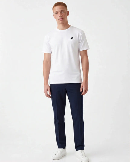 Front view of the Maison Grozavu Bespoke Carbon Top in top — showing the premium fabric texture.