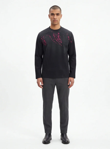 Chemise à Manches Longues Dynamique – en Fibre Innovante pour une Présence Forte