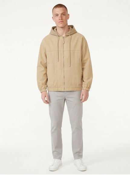 Veste à capuche avec cordon indispensable