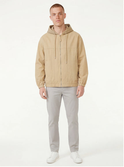 Veste à capuche avec cordon indispensable