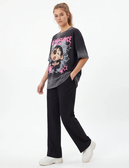 Tricou oversized fin