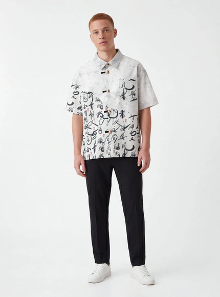 Oversized T-Shirt – aus luxuriösem Twill für absoluten Komfort