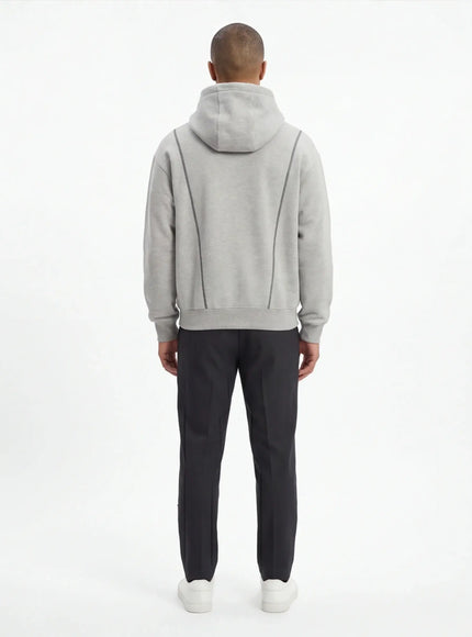 Plüsch Sweatshirt – aus biologischen Fasern mit raffinierten Details
