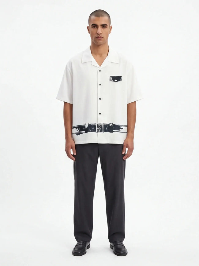 Oversized T-Shirt – mit hochgradigem Stoff und modernem Design