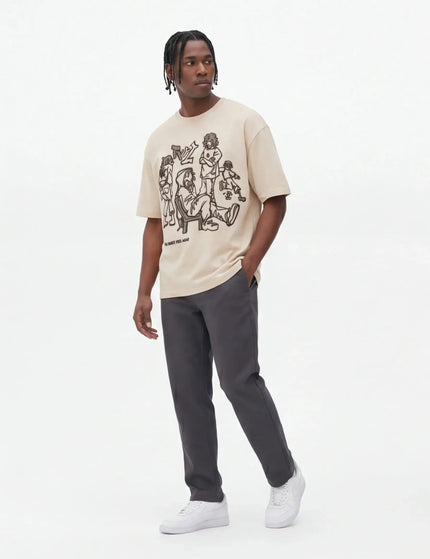 Gekämmtes makelloses T-Shirt
